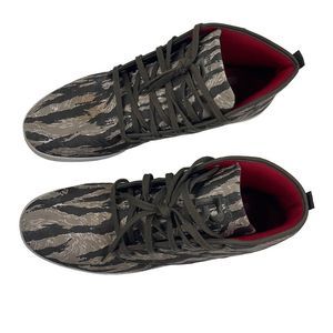 Reebok Men's SL Berlin Chukka Fashion Sneakers Shoes Camo Brown Canvas Red US 13